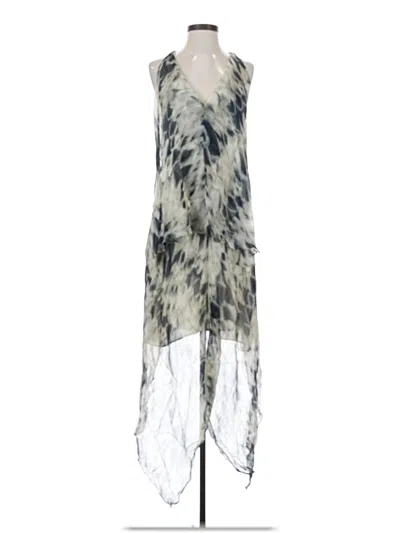 Pre-owned Robert Rodriguez Casual Dress In Gray