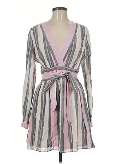 Pre-owned Robert Rodriguez Casual Dress In Gray