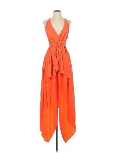 Pre-owned Robert Rodriguez Casual Dress In Orange