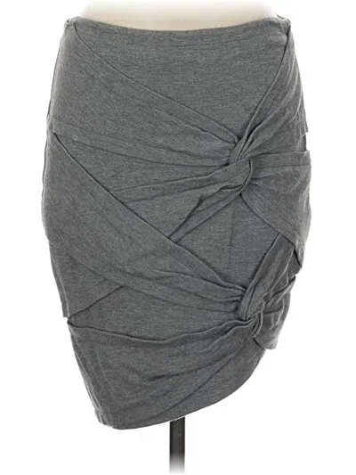 Pre-owned Robert Rodriguez Casual Skirt In Gray