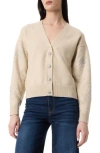 Robert Rodriguez Clio Crystal Embellished Crop Cardigan In Neutral