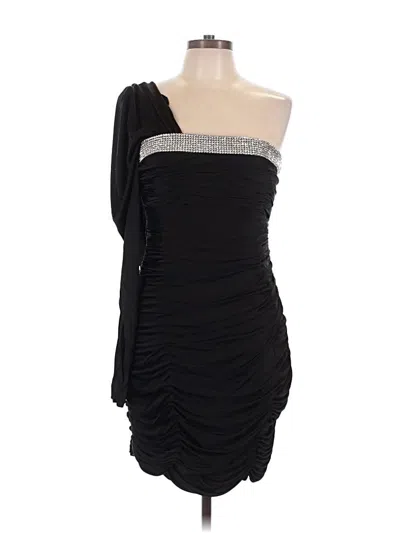 Pre-owned Robert Rodriguez Cocktail Dress In Black