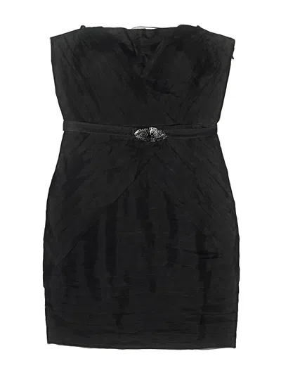 Pre-owned Robert Rodriguez Cocktail Dress In Black
