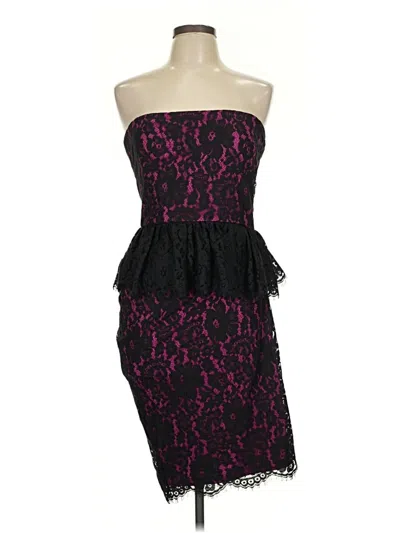 Pre-owned Robert Rodriguez Cocktail Dress In Black