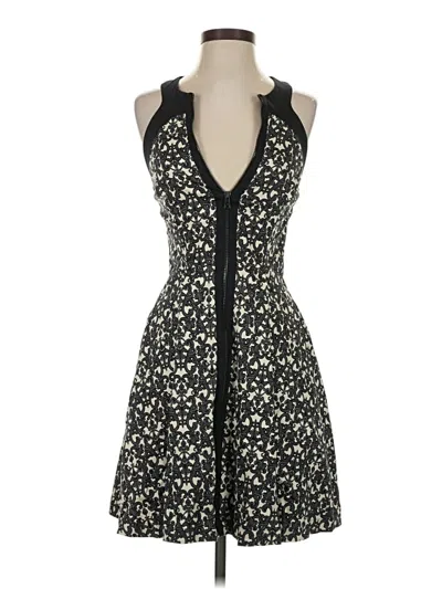 Pre-owned Robert Rodriguez Cocktail Dress In Black