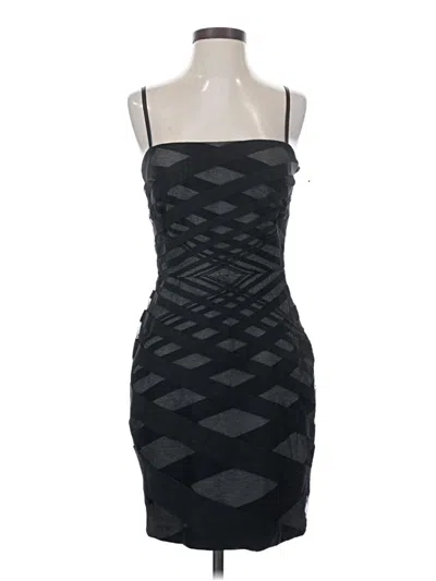 Pre-owned Robert Rodriguez Cocktail Dress In Black