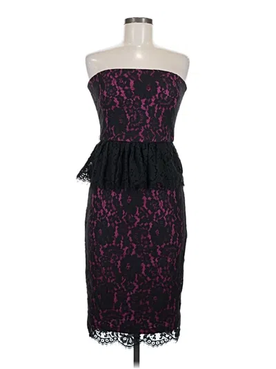 Pre-owned Robert Rodriguez Cocktail Dress In Black