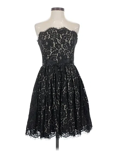 Pre-owned Robert Rodriguez Cocktail Dress In Black