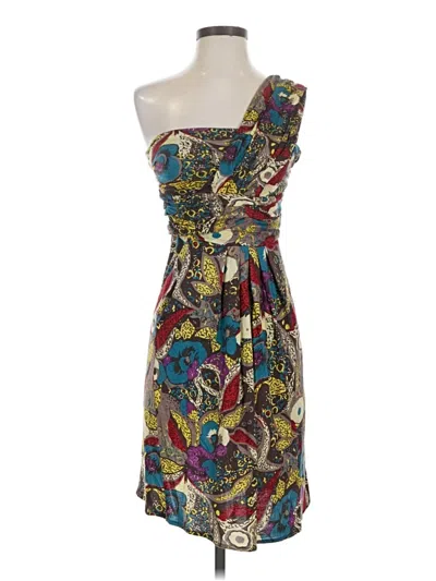 Pre-owned Robert Rodriguez Cocktail Dress In Blue