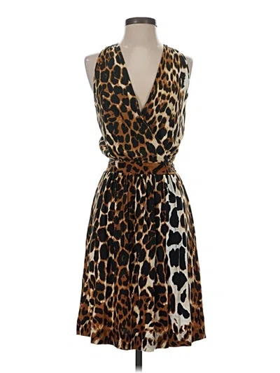 Pre-owned Robert Rodriguez Cocktail Dress In Brown