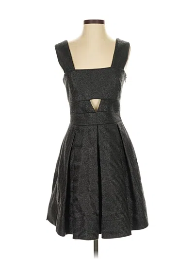 Pre-owned Robert Rodriguez Cocktail Dress In Gray