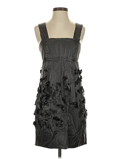 Pre-owned Robert Rodriguez Cocktail Dress In Gray