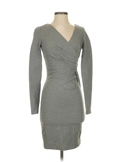 Pre-owned Robert Rodriguez Cocktail Dress In Gray