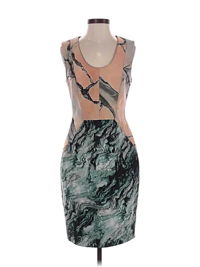 Pre-owned Robert Rodriguez Cocktail Dress In Green