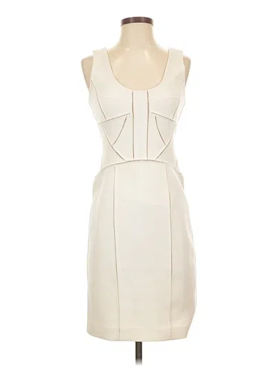 Pre-owned Robert Rodriguez Cocktail Dress In Ivory