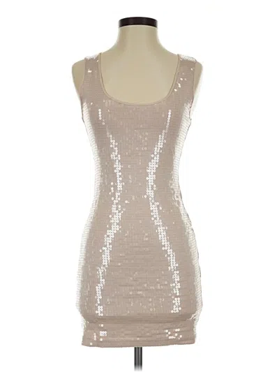 Pre-owned Robert Rodriguez Cocktail Dress In Silver
