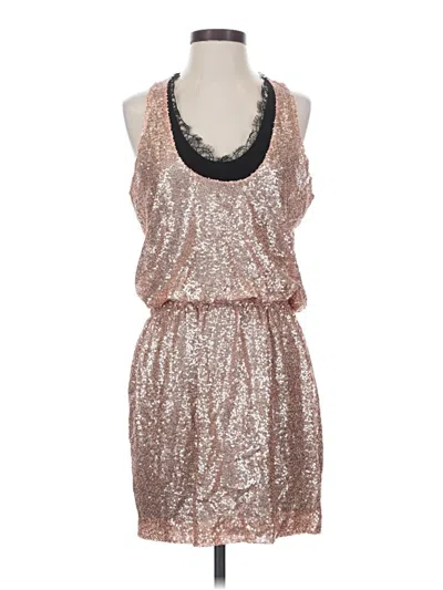 Pre-owned Robert Rodriguez Cocktail Dress In Silver