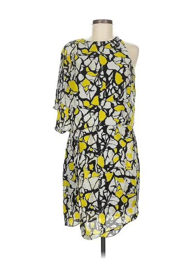 Pre-owned Robert Rodriguez Cocktail Dress In Yellow