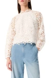Robert Rodriguez Exedra Lace Top In White