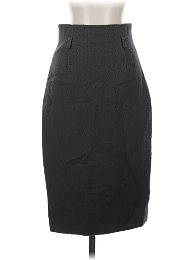 Pre-owned Robert Rodriguez Formal Skirt In Black
