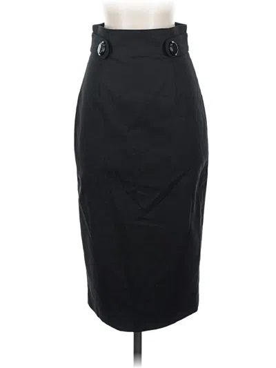 Pre-owned Robert Rodriguez Formal Skirt In Black