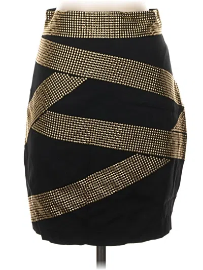 Pre-owned Robert Rodriguez Formal Skirt In Black
