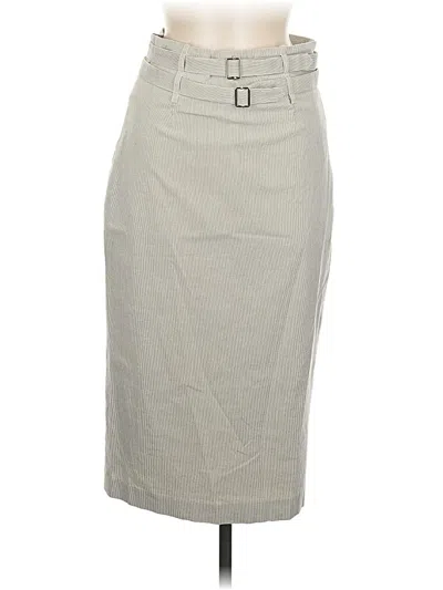 Pre-owned Robert Rodriguez Formal Skirt In Gray