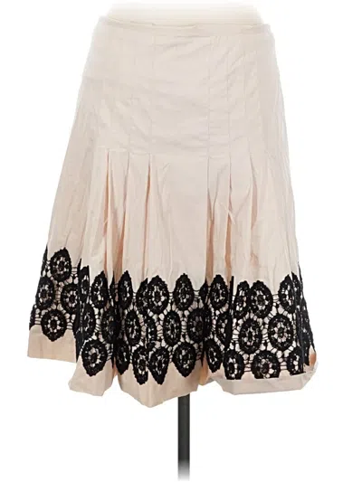 Pre-owned Robert Rodriguez Formal Skirt In White