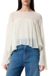 Robert Rodriguez Jada Long Sleeve Top In White