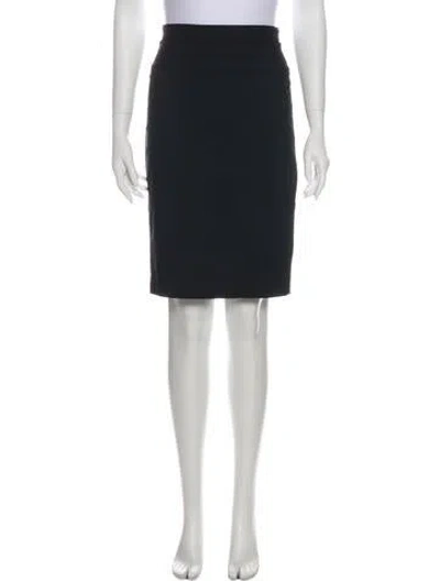 Pre-owned Robert Rodriguez Knee-length Skirt In Black