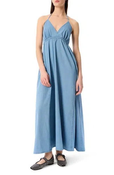 Robert Rodriguez Neakita Tie Neck Halter Dress