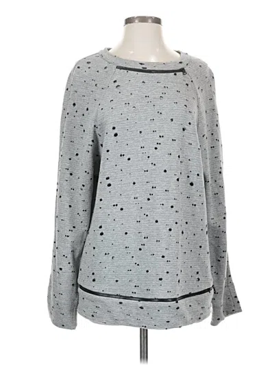 Pre-owned Robert Rodriguez Pullover Sweater In Silver