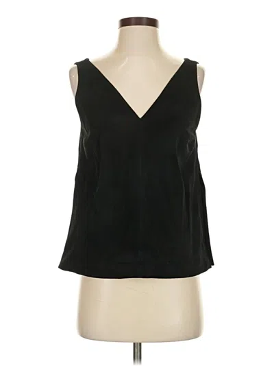 Pre-owned Robert Rodriguez Sleeveless Blouse In Black