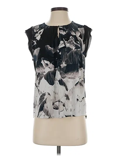 Pre-owned Robert Rodriguez Sleeveless Blouse In Black