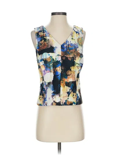 Pre-owned Robert Rodriguez Sleeveless Blouse In Blue