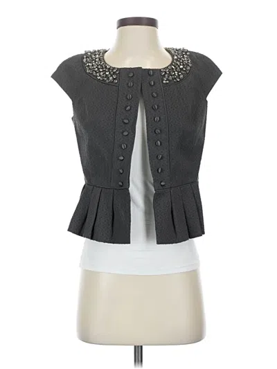 Pre-owned Robert Rodriguez Sleeveless Blouse In Gray