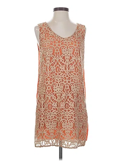 Pre-owned Robert Rodriguez Sleeveless Blouse In Orange