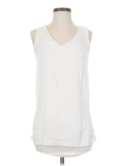 Pre-owned Robert Rodriguez Sleeveless Blouse In White