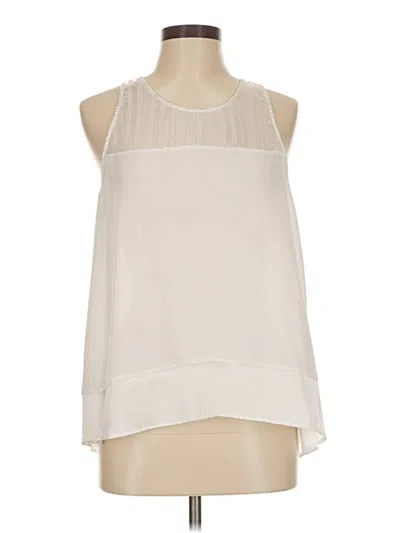 Pre-owned Robert Rodriguez Sleeveless Blouse In White