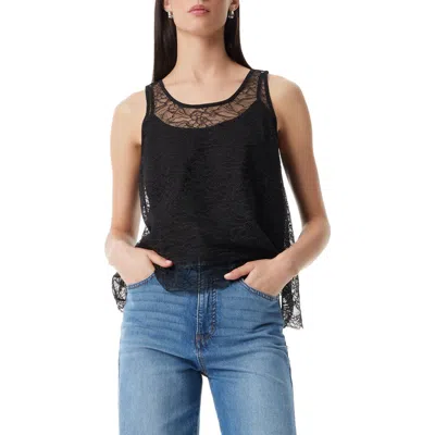 Robert Rodriguez Stassie Lace Tank In Black