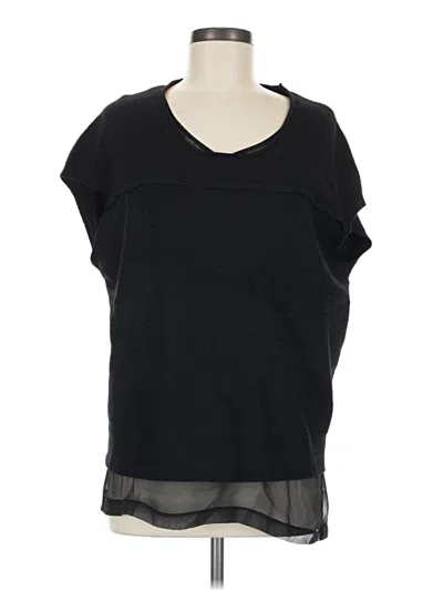 Pre-owned Robert Rodriguez Wool Cardigan Sweater In Black