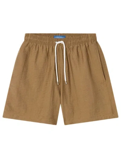 Robert Talbott Avalon Beach Short In Brown