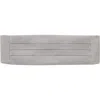 Robert Talbott Baldwin Ceremonial Weave Cummerbund In Gray
