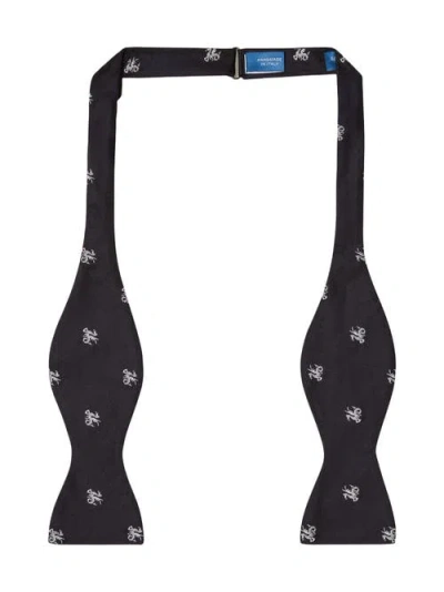Robert Talbott Bond Self-tie Dragon Bow Tie In Blue