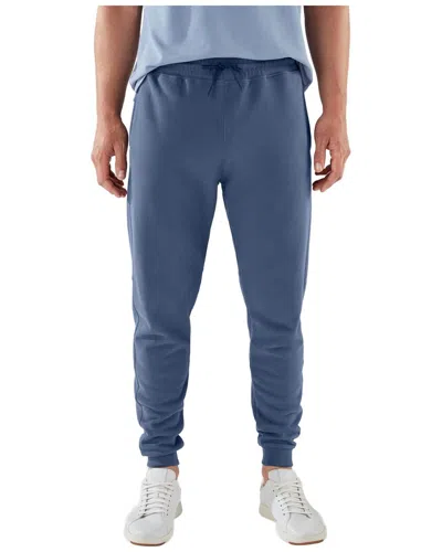 Robert Talbott Chandler French Terry Jogger In Blue