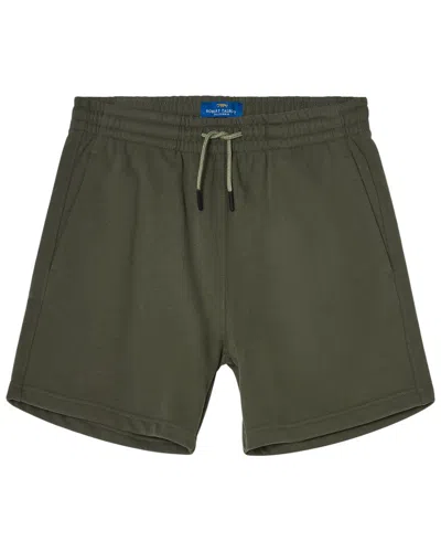 Robert Talbott Chandler French Terry Short In Green