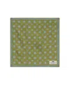 Robert Talbott Collins Reversible Silk Pocket Square