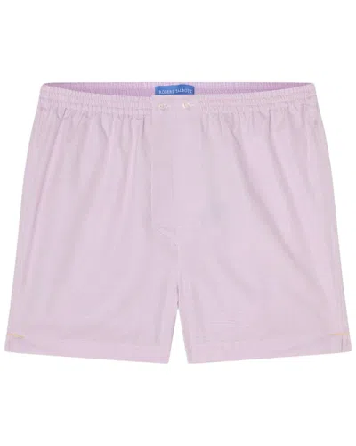 Robert Talbott Cruise Boxer Short In Purple