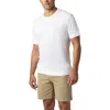 Robert Talbott Davis Linen Jersey Tee In White