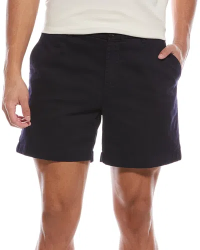 Robert Talbott Douglas Chino Short In Blue